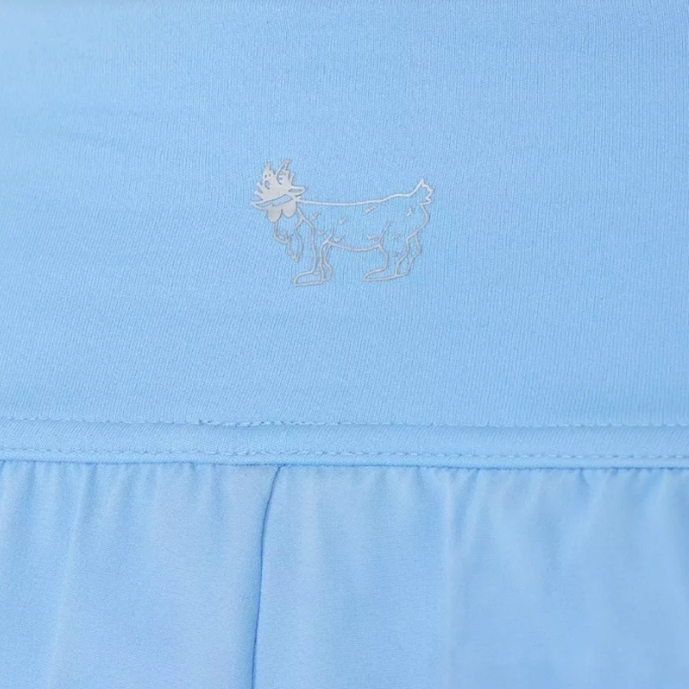 Goat USA Butterfly Skort w/Built-In Shorts In Carolina Blue, NWT - Picture 5 of 7